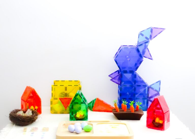 Easter Play Ideas with CONNETIX from our Team of Play Ambassadors